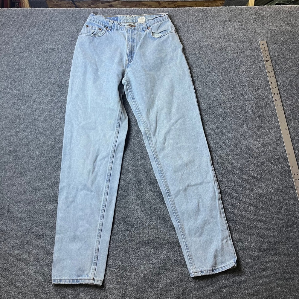 Levi's Jeans Womens Size 10 Light Wash 550 Relaxed Tapered High Waist